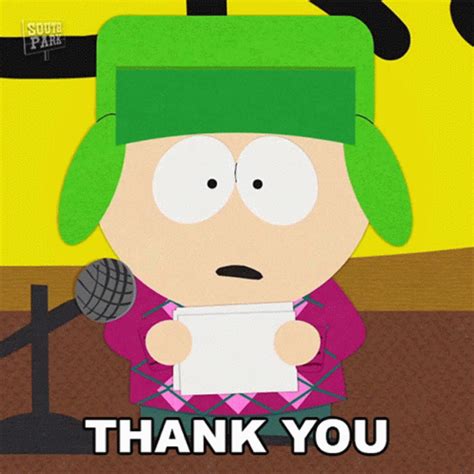 funny south park gifs|south park thanks gif.